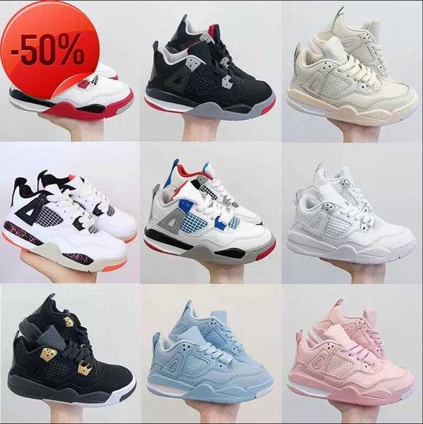 2023 designer infant toddlers 4 retro kids basketball shoes chicago 4s boy girl sneaker light green lights grey khaki baby trainers children, Black
2023 designer infant toddlers 4 retro kids basketball shoes chicago 4s boy girl sneaker light green lights grey khaki baby trainers children, Black