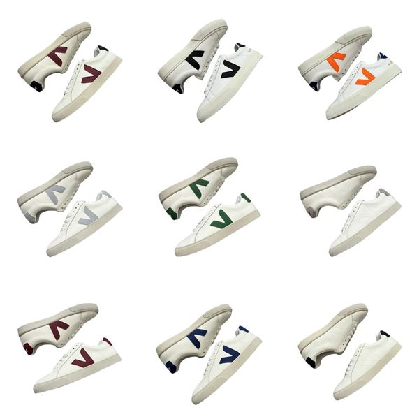 luxury veja designer women word leather white shoe stitching brown lace up sneaker leathers lining rubber solecomfortable wear-resistantanti, Black
luxury veja designer women word leather white shoe stitching brown lace up sneaker leathers lining rubber solecomfortable wear-resistantanti, Black