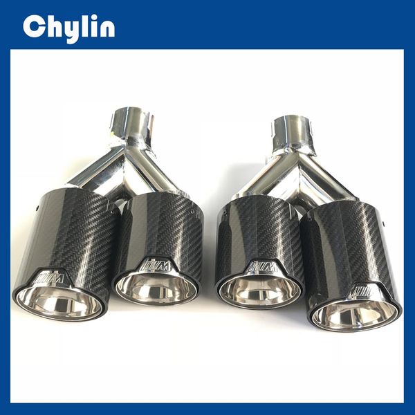 1 pair exhaust dual muffler tips universal m performance carbon fiber m logo double exhaust muffler tips end pipes for bmw series
1 pair exhaust dual muffler tips universal m performance carbon fiber m logo double exhaust muffler tips end pipes for bmw series