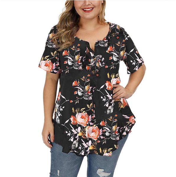 t-shirt big size summer woman tshirt bohemia slim short sleeve printed tshirts female fat mm plus size women clothing large size, Black
t-shirt big size summer woman tshirt bohemia slim short sleeve printed tshirts female fat mm plus size women clothing large size, Black