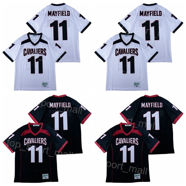 high school football 11 baker mayfield jersey cavaliers lake travis moive black white team color away embroidery breathable college pullover
high school football 11 baker mayfield jersey cavaliers lake travis moive black white team color away embroidery breathable college pullover