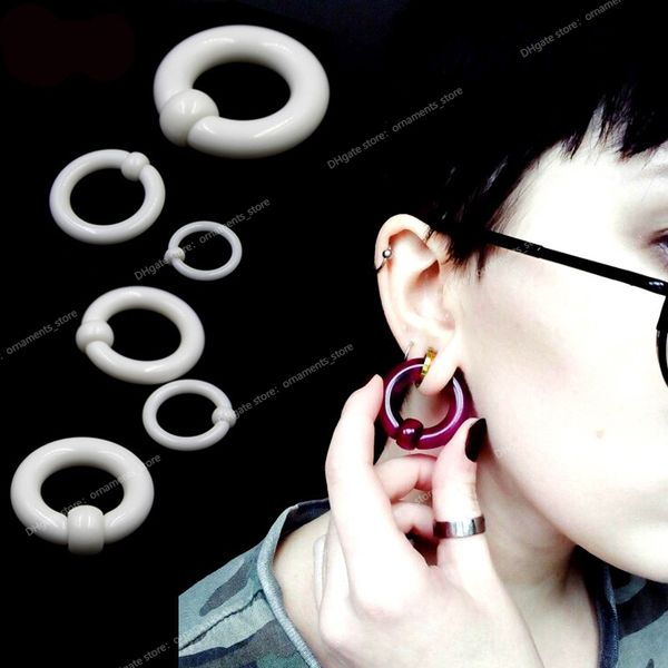 1pair acrylic bcr big large size giant captive bead ring ear tunnel plug expander guauge male nose ring piercing body jewelry body jewelrypi, Slivery;golden
1pair acrylic bcr big large size giant captive bead ring ear tunnel plug expander guauge male nose ring piercing body jewelry body jewelrypi, Slivery;golden