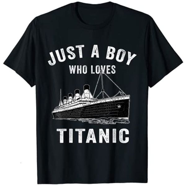 mens tshirts just a boy who loves titanic classic ship lover kids tshirt 230417, White;black
mens tshirts just a boy who loves titanic classic ship lover kids tshirt 230417, White;black