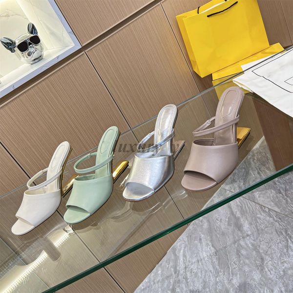 frist slippers designer women sandals leather mules hollow out chunky heels platform rubber slides fashion golden high heel sandal, Black
frist slippers designer women sandals leather mules hollow out chunky heels platform rubber slides fashion golden high heel sandal, Black