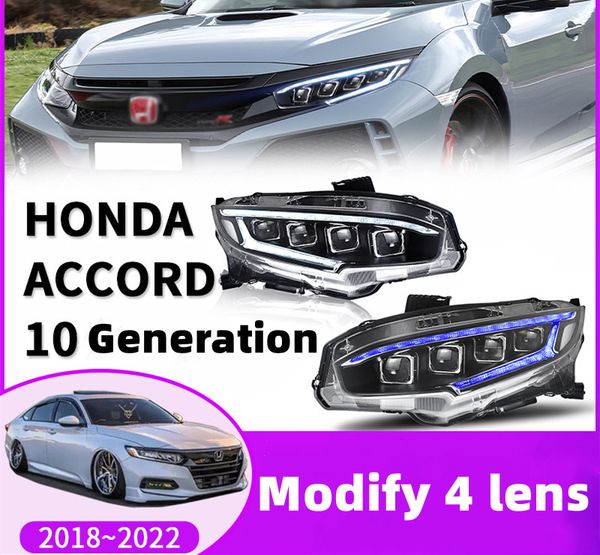 car front lights for honda accord 10th 20 18-20 22 headlights assembly drl signal full led projector lens head lamp
car front lights for honda accord 10th 20 18-20 22 headlights assembly drl signal full led projector lens head lamp