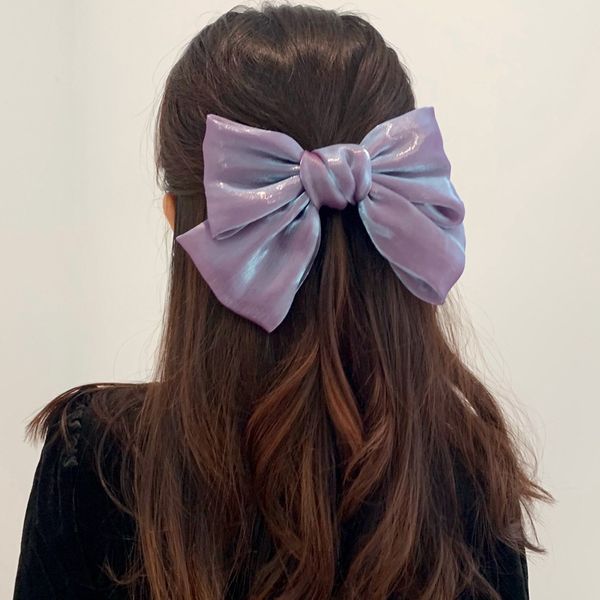mermaid solid color big large satin ribbon spring bow hairpins barrettes for women girl wedding long ribbon korean hair clip hairgrip access, Slivery;white
mermaid solid color big large satin ribbon spring bow hairpins barrettes for women girl wedding long ribbon korean hair clip hairgrip access, Slivery;white