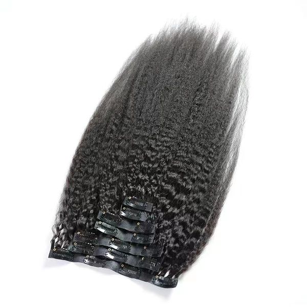 pu seamless clip in hair extensions kinky straight vietnamese raw virgin human hair 120g/set, Black;brown
pu seamless clip in hair extensions kinky straight vietnamese raw virgin human hair 120g/set, Black;brown