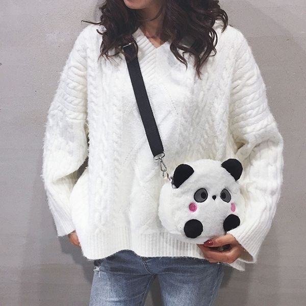school bags literary shoulder cartoon panda cross body messenger plush handbag gift for mother's day valentine's dropship 230417
school bags literary shoulder cartoon panda cross body messenger plush handbag gift for mother's day valentine's dropship 230417