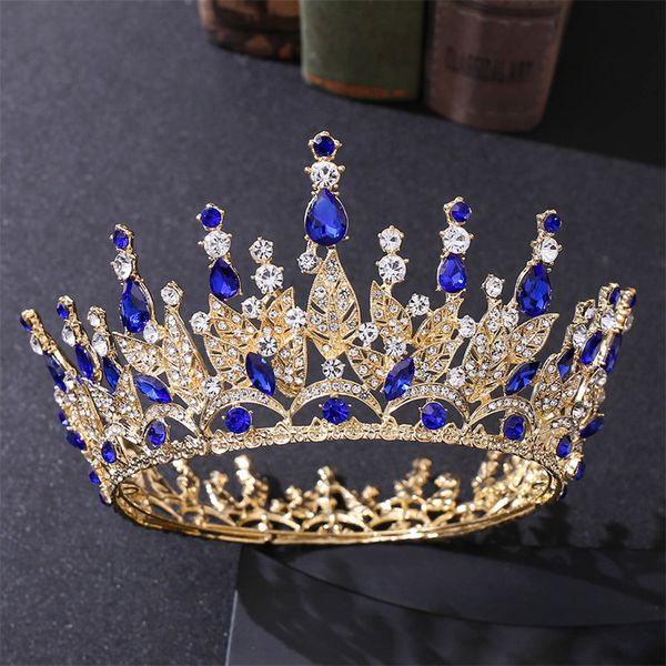 ts-0281 new popular european and american leaf rhinestone headwear crown baroque red crystal sen series circular bride crown, Silver
ts-0281 new popular european and american leaf rhinestone headwear crown baroque red crystal sen series circular bride crown, Silver