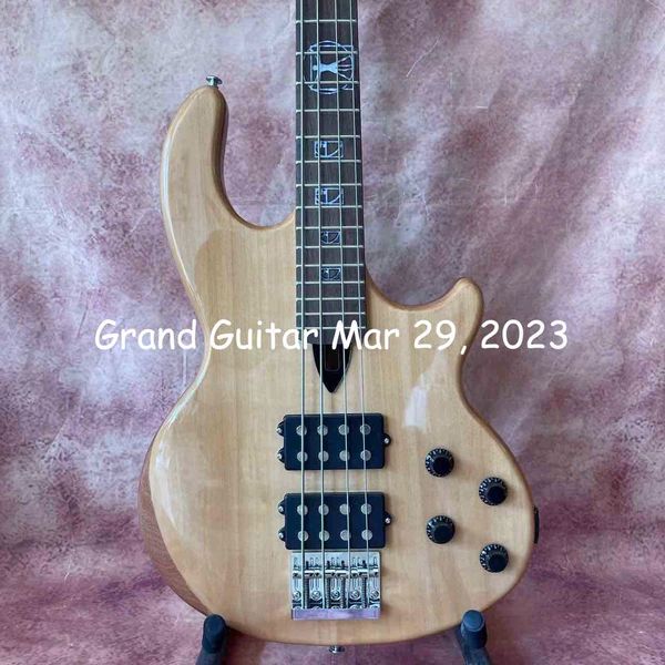 custom mark1 g-wa style neck throu electric guitar bass with passive pickup in natural color
custom mark1 g-wa style neck throu electric guitar bass with passive pickup in natural color