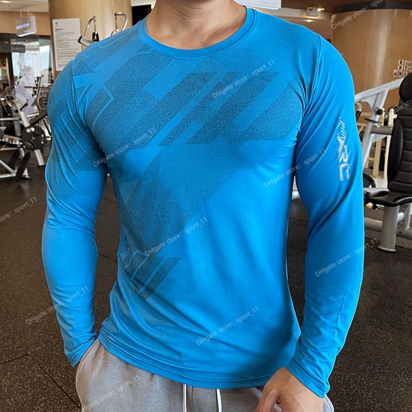 running sport shirt men fitness compression long sleeve upper clothing crew neck swearshirt male rash guard wicking runningrunning t-shirts, Black;blue
running sport shirt men fitness compression long sleeve upper clothing crew neck swearshirt male rash guard wicking runningrunning t-shirts, Black;blue