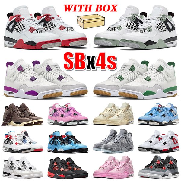 sb x 4s basketball shoes jumpman 4 men women sneakers fire red seafoam pine green university pink blue sail kaws grey military black cat tra, White;red
sb x 4s basketball shoes jumpman 4 men women sneakers fire red seafoam pine green university pink blue sail kaws grey military black cat tra, White;red