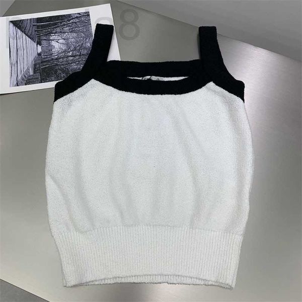 women's tanks & camis designer summer new style small fragrance casual versatile slim fit bottom shirt short black and white contrast k
women's tanks & camis designer summer new style small fragrance casual versatile slim fit bottom shirt short black and white contrast k