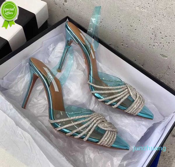 aquazzura wedding dress shoes begum bowknot butterfly pvc 222 high heels diamond shine sandals rhinestone transparent women crystal shoe 100, Black
aquazzura wedding dress shoes begum bowknot butterfly pvc 222 high heels diamond shine sandals rhinestone transparent women crystal shoe 100, Black