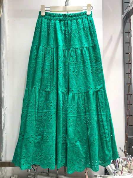 skirts spring embroidered lace cotton skirt a-line cakee long skirt 230418, Black
skirts spring embroidered lace cotton skirt a-line cakee long skirt 230418, Black