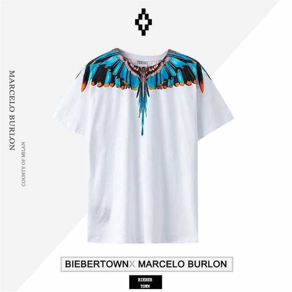2023 designer marcelos burlons pink purple winged short sleeve men's and women's street t-shirts summer fashion ins c3ko, White;black
2023 designer marcelos burlons pink purple winged short sleeve men's and women's street t-shirts summer fashion ins c3ko, White;black