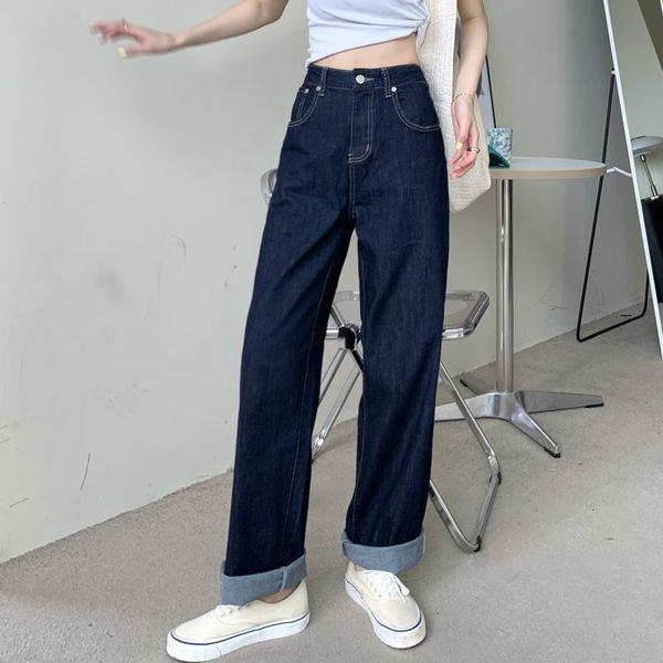 jeans dd2153 jeans women's new high waist wide leg pants straight loose pants jeans, Blue
jeans dd2153 jeans women's new high waist wide leg pants straight loose pants jeans, Blue