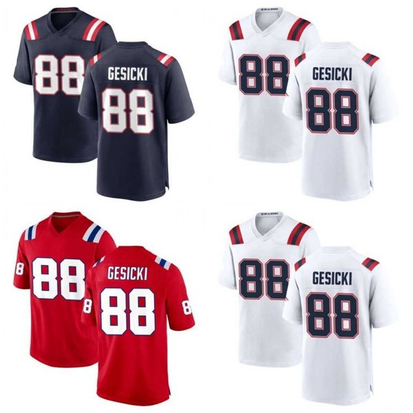 88 mike gesicki new football jerseys patriot alternate blue red white men women youth, Black;red
88 mike gesicki new football jerseys patriot alternate blue red white men women youth, Black;red