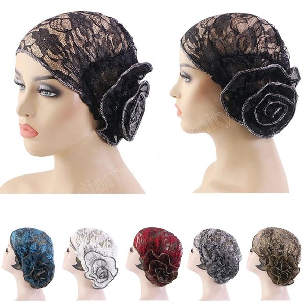 glitter shiny flower lace muslim women hijab beanie chemo cap inner hat underscarf strech hair loss bonnet headwear wrap cover, Blue;gray
glitter shiny flower lace muslim women hijab beanie chemo cap inner hat underscarf strech hair loss bonnet headwear wrap cover, Blue;gray