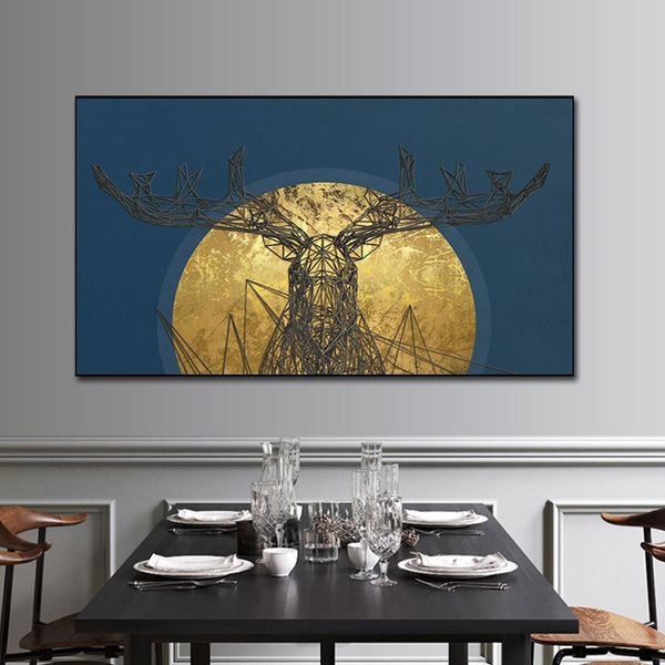 modern nordic golden abstract lines deer animal posters and prints canvas painting wall pictures for kids study room decoration
modern nordic golden abstract lines deer animal posters and prints canvas painting wall pictures for kids study room decoration