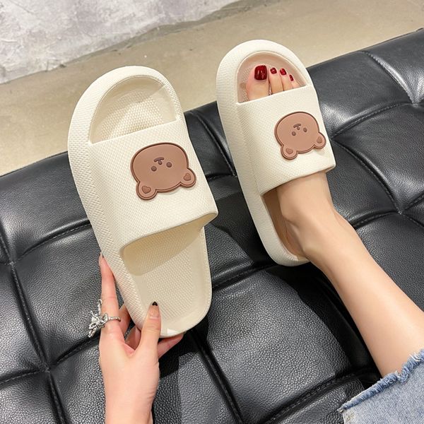 slippers summer women men's slippers indoor bath thick platform non-slip home easter cartoon flip flops bear beach sandals ladies shoes, Black
slippers summer women men's slippers indoor bath thick platform non-slip home easter cartoon flip flops bear beach sandals ladies shoes, Black