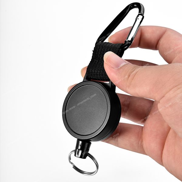 stainless steel rope camping telescopic burglar chain key holder tactical keychain outdoor key ring return retractable key chain fashion jew, Silver
stainless steel rope camping telescopic burglar chain key holder tactical keychain outdoor key ring return retractable key chain fashion jew, Silver