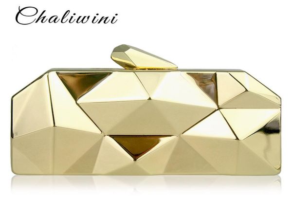 chaliwini women metal clutches hexagon mini clutch bag black silver evening bag gold box clutch y181030044595324
chaliwini women metal clutches hexagon mini clutch bag black silver evening bag gold box clutch y181030044595324