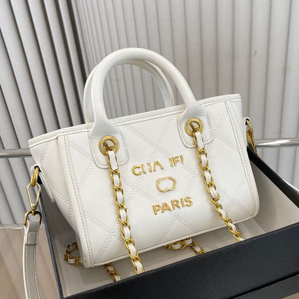 designer quilted tote beach shopping bag gold letter metal hardware adjustable leather strap crossbody shoulder handbag matelasse chain wome
designer quilted tote beach shopping bag gold letter metal hardware adjustable leather strap crossbody shoulder handbag matelasse chain wome