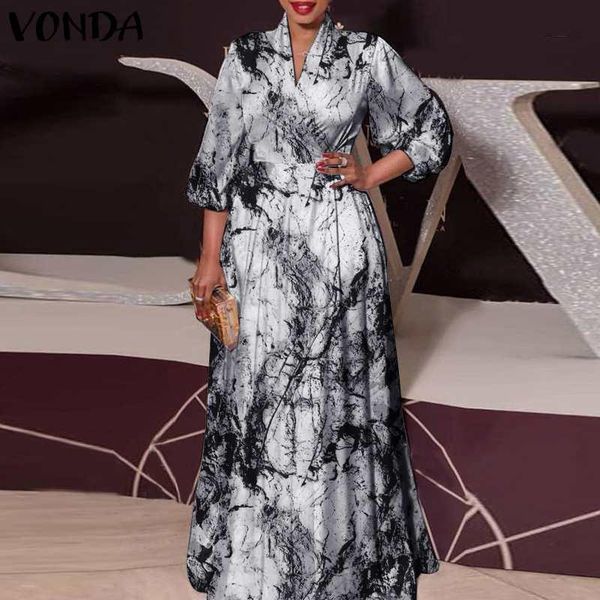 dresses maxi long dress vonda 2022 bohemian women v neck 3/4 sleeve printed maxi dress 2022 elegant casual retro long vestido, Black;gray
dresses maxi long dress vonda 2022 bohemian women v neck 3/4 sleeve printed maxi dress 2022 elegant casual retro long vestido, Black;gray