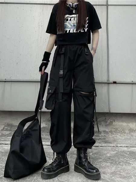 capris qweek techwear gothic detachable cargo pants women emo harajuku oversize pockets hollow out joggers trousers female hippie punk, Black;white
capris qweek techwear gothic detachable cargo pants women emo harajuku oversize pockets hollow out joggers trousers female hippie punk, Black;white
