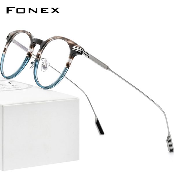sunglasses frames fonex acetate glasses frame men vintage retro round prescription eyeglasse optical spectacle eyewear f85682 230417, Silver
sunglasses frames fonex acetate glasses frame men vintage retro round prescription eyeglasse optical spectacle eyewear f85682 230417, Silver