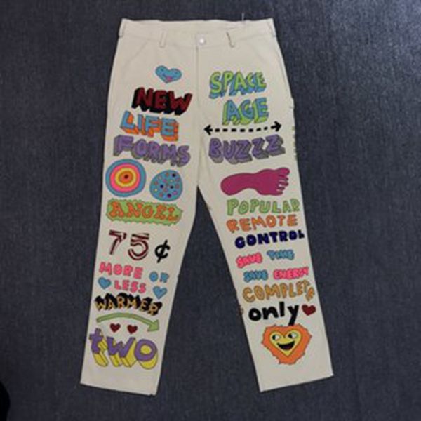 cargo pants graffiti designer pants trendy vintage tuff crowd overalls casual trousers canvas pants zip trouser man women high street oversi, Black
cargo pants graffiti designer pants trendy vintage tuff crowd overalls casual trousers canvas pants zip trouser man women high street oversi, Black