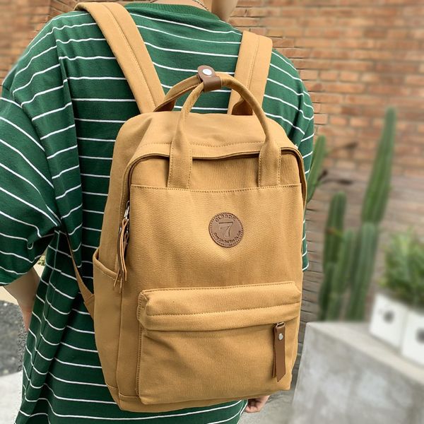 school bags women male canvas college backpack men female retro travel book bag girl boy lapstudent fashion vintage lady 230417
school bags women male canvas college backpack men female retro travel book bag girl boy lapstudent fashion vintage lady 230417