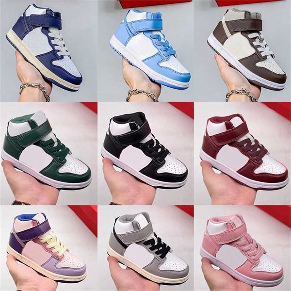 2023 designer kids shoe mid athletic boy girls white panda children sports sneakers walking outdoor basketball trainers toddler infants 25-3, Black
2023 designer kids shoe mid athletic boy girls white panda children sports sneakers walking outdoor basketball trainers toddler infants 25-3, Black