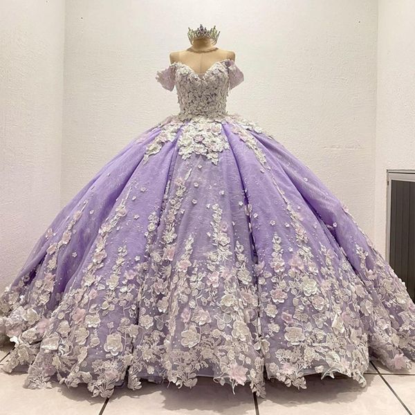 lavender lilac 3d flowers applique quinceanera dresses lace-up corset prom princess sweet 16 princess dress vestidos de 15 anos, Blue;red
lavender lilac 3d flowers applique quinceanera dresses lace-up corset prom princess sweet 16 princess dress vestidos de 15 anos, Blue;red