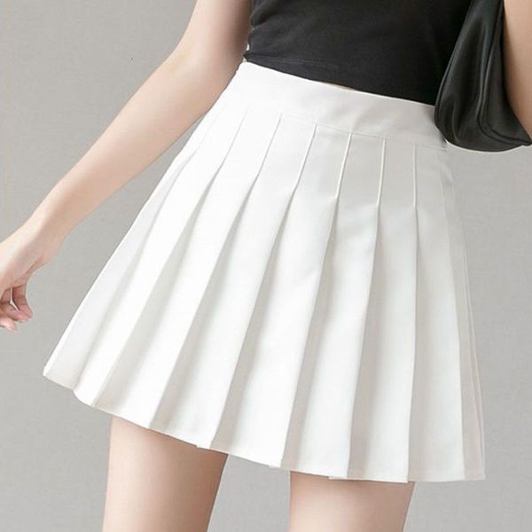skirts zoki women jk pleated skirt fashion high waist white mini skirt elegant preppy style female a-line dance skirt summer 230418, Black
skirts zoki women jk pleated skirt fashion high waist white mini skirt elegant preppy style female a-line dance skirt summer 230418, Black