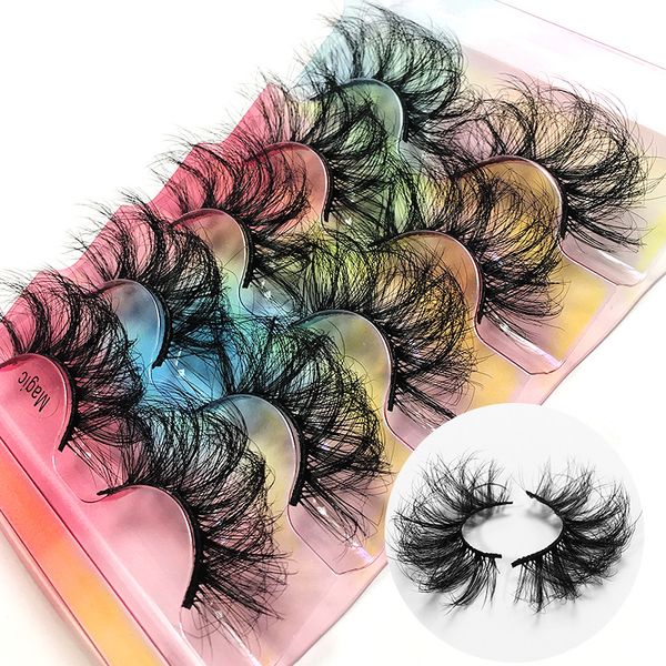 5pairs/set faux mink eyelashes fluffy messy 3d lashes natural false eyelashes extension beauty makeup tools
5pairs/set faux mink eyelashes fluffy messy 3d lashes natural false eyelashes extension beauty makeup tools
