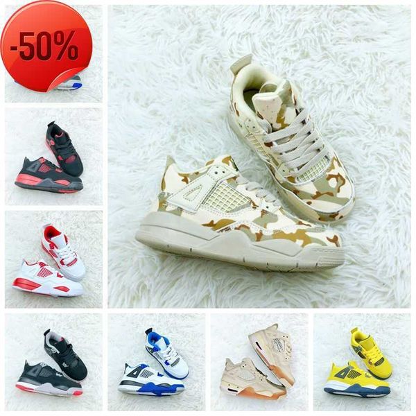 2023 kids jumpman 4s pink basketball shoes outdoor sports sneaker sail muslin 4 og fire red white oreo cool grey pure money bred motorsports, Black
2023 kids jumpman 4s pink basketball shoes outdoor sports sneaker sail muslin 4 og fire red white oreo cool grey pure money bred motorsports, Black