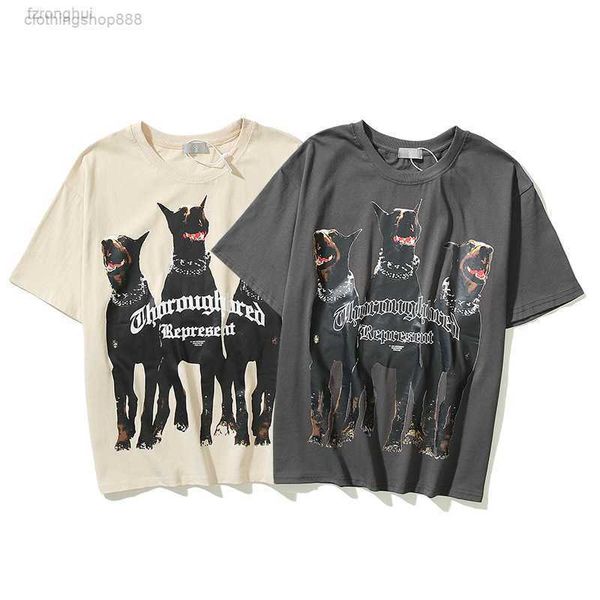 men's t-shirts new hound print old wash and loose fashion casual short sleeve 3klq s2uk, White;black
men's t-shirts new hound print old wash and loose fashion casual short sleeve 3klq s2uk, White;black
