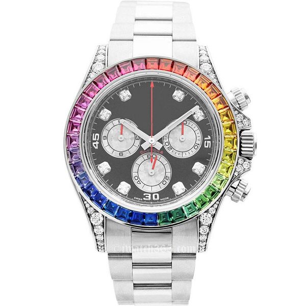 9 styles rainbow watch eta7750 timing movement automatic mechanical men's watches 40mm 904l sapphire ceramic ring real p rubber rose go, Slivery;brown
9 styles rainbow watch eta7750 timing movement automatic mechanical men's watches 40mm 904l sapphire ceramic ring real p rubber rose go, Slivery;brown