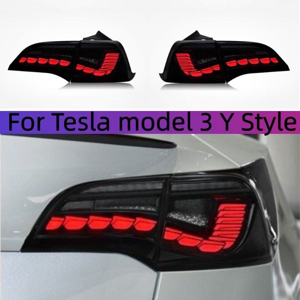 car tail lights for tesla model 3 y style taillight assembly modified led lights dragon scale style turn signal
car tail lights for tesla model 3 y style taillight assembly modified led lights dragon scale style turn signal