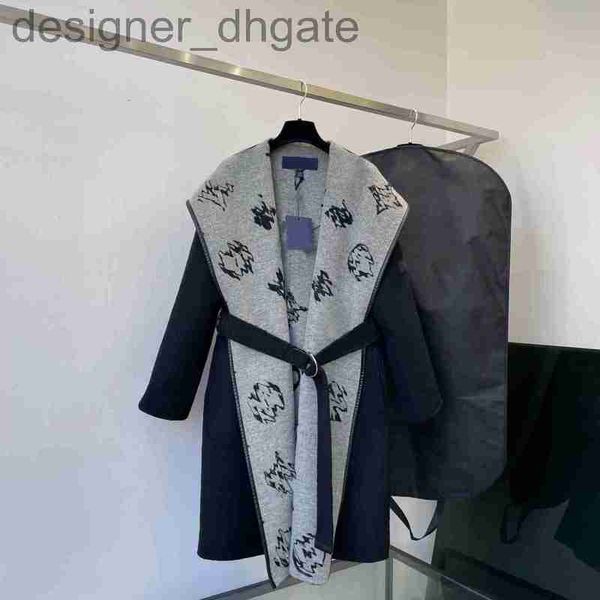 women's wool & blends designer2022 women's cape runway designer winter hooded cardigan jacket elegant ladies long sleeve belt over, Black
women's wool & blends designer2022 women's cape runway designer winter hooded cardigan jacket elegant ladies long sleeve belt over, Black