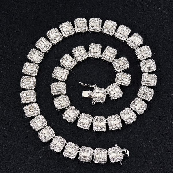 strands strings 8/12mm bling baguette tennis chain micro pave square cz ice out lin chain choker ncklace hip hop jewelry birthday gift whole, Black
strands strings 8/12mm bling baguette tennis chain micro pave square cz ice out lin chain choker ncklace hip hop jewelry birthday gift whole, Black