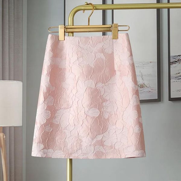dresses pink jacquard skirt womens 2022 summer new temperament ladies high waist aline skirt showing thin mini skirts jupe femme faldas, Black;gray
dresses pink jacquard skirt womens 2022 summer new temperament ladies high waist aline skirt showing thin mini skirts jupe femme faldas, Black;gray