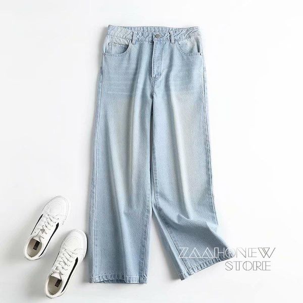jeans zaahonew 2022 summer women straight loose denim jeans female fashion commuter pants, Blue
jeans zaahonew 2022 summer women straight loose denim jeans female fashion commuter pants, Blue