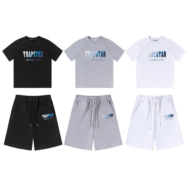 men's tracksuits 2023 brand trapstar printed sportswear men 3 colors 2 pieces set loose short-sleeved shorts, Gray
men's tracksuits 2023 brand trapstar printed sportswear men 3 colors 2 pieces set loose short-sleeved shorts, Gray