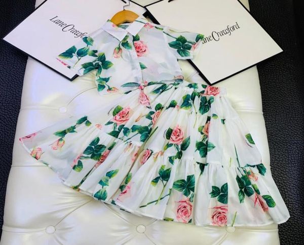 baby girls flowers suits summer kids girls short shirts sleeve with skirt 2pcs sets princess dresses children clothes 2821982, White
baby girls flowers suits summer kids girls short shirts sleeve with skirt 2pcs sets princess dresses children clothes 2821982, White