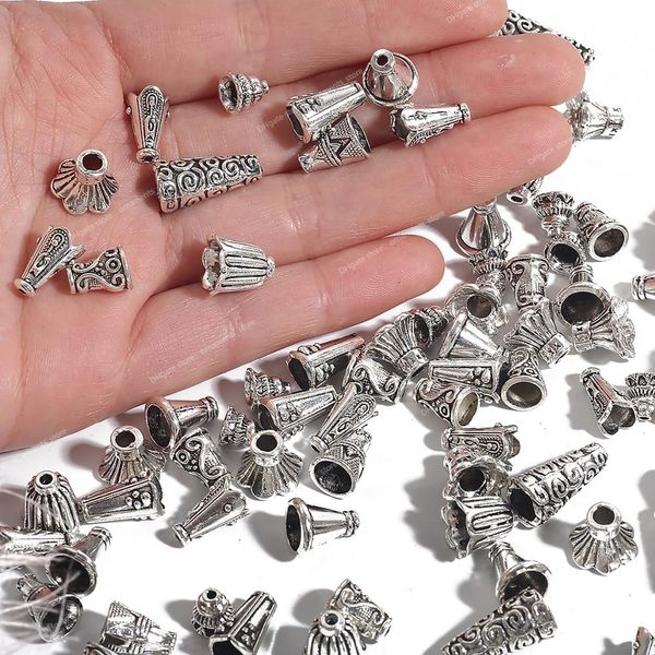 10pcs tibetan antique silver color flower bead end caps for jewelry making needlework spacer bead caps diy earrings accessories jewelry maki, Blue;slivery
10pcs tibetan antique silver color flower bead end caps for jewelry making needlework spacer bead caps diy earrings accessories jewelry maki, Blue;slivery