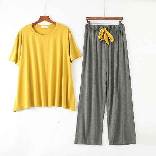 women's sleepwear summer modal pajamas for women thin section short-sleeved trousers suit two-piece loose comfortable pajama set home s, Black;red
women's sleepwear summer modal pajamas for women thin section short-sleeved trousers suit two-piece loose comfortable pajama set home s, Black;red