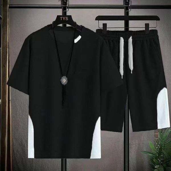 men's tracksuits waffle fabric men's shorts short sleeve t-shirt sets casual men tracksuit men suits fashion casual sports two pie, Gray
men's tracksuits waffle fabric men's shorts short sleeve t-shirt sets casual men tracksuit men suits fashion casual sports two pie, Gray